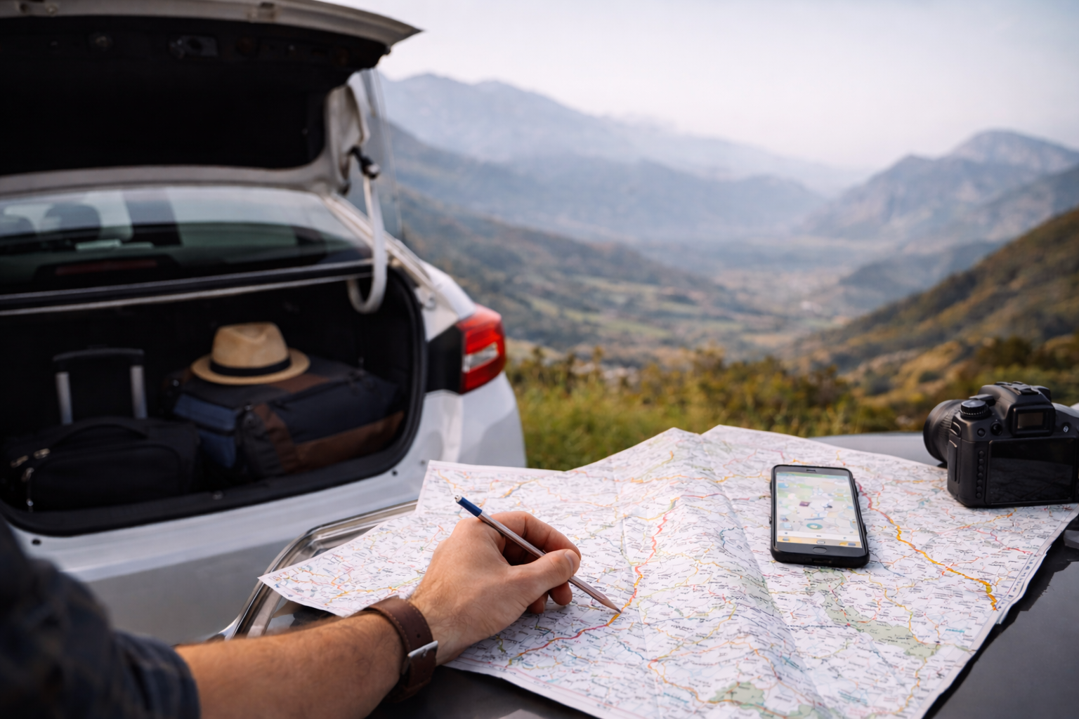 How to Plan a Cross-Country Trip with a Rented Car